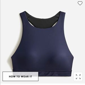 NEW JCrew Swim SM top MED bottom Navy